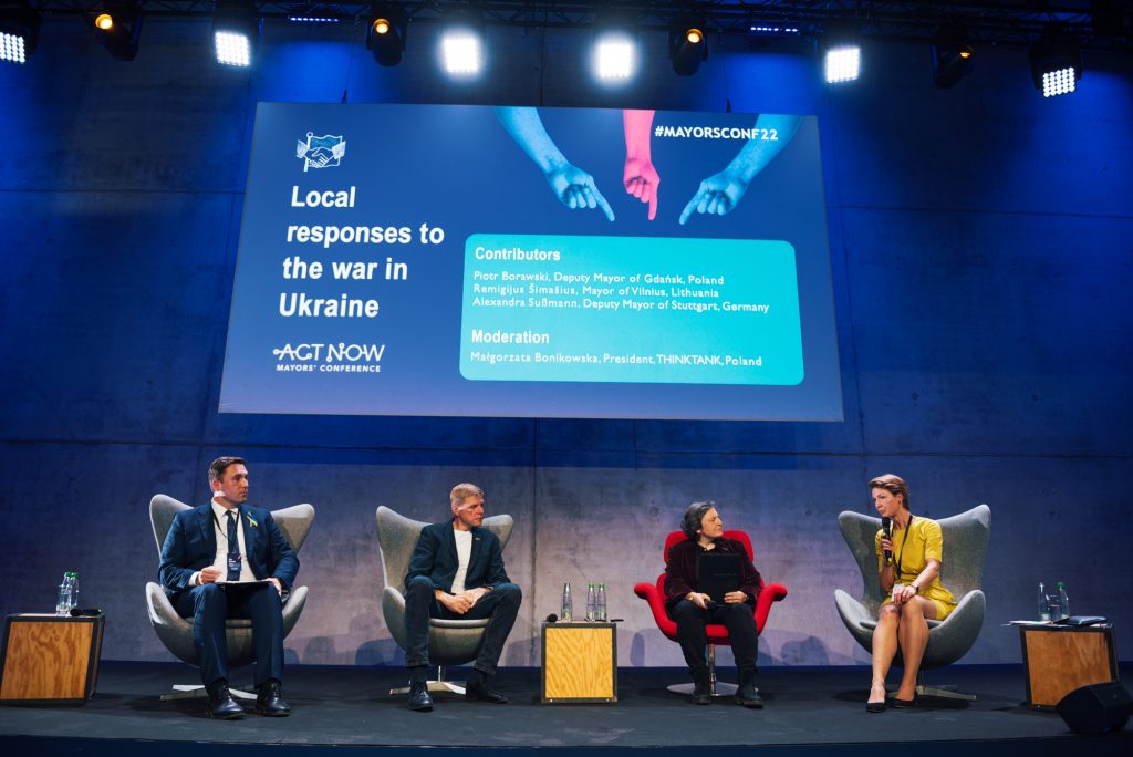 ACT NOW Conference panel discussion on war in Ukraine
